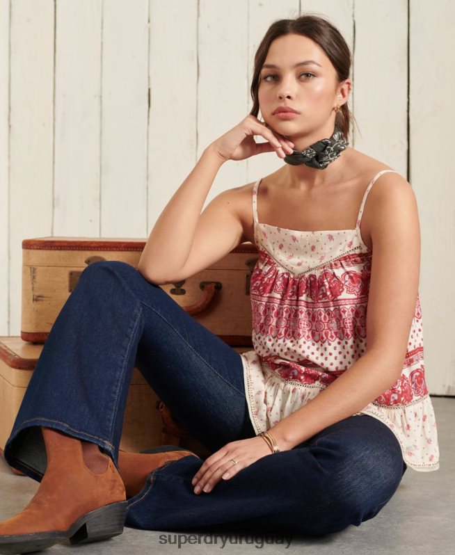 uy Superdry mujer camisola ameera rosa DT2N8Z3043 ropa