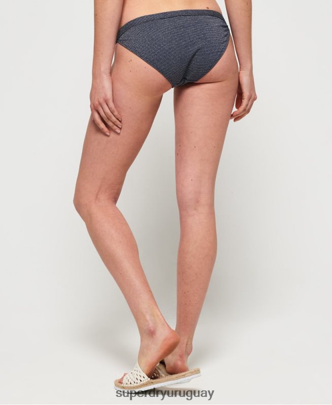 uy Superdry mujer braguitas de bikini kasey fijas Armada DT2N8Z3260 ropa