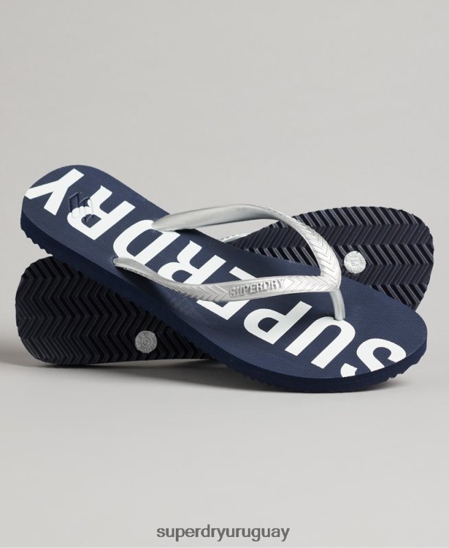 uy Superdry mujer chanclas code essential Armada DT2N8Z4412 zapatos