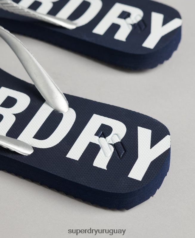 uy Superdry mujer chanclas code essential Armada DT2N8Z4412 zapatos