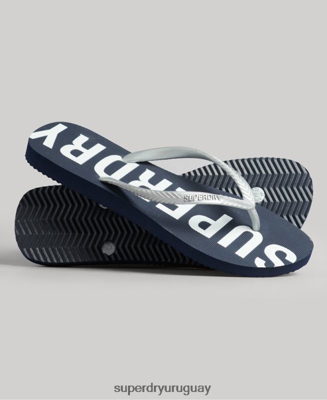 uy Superdry mujer chanclas deportivas code core Armada DT2N8Z4376 zapatos
