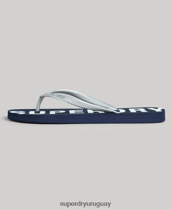 uy Superdry mujer chanclas deportivas code core Armada DT2N8Z4376 zapatos