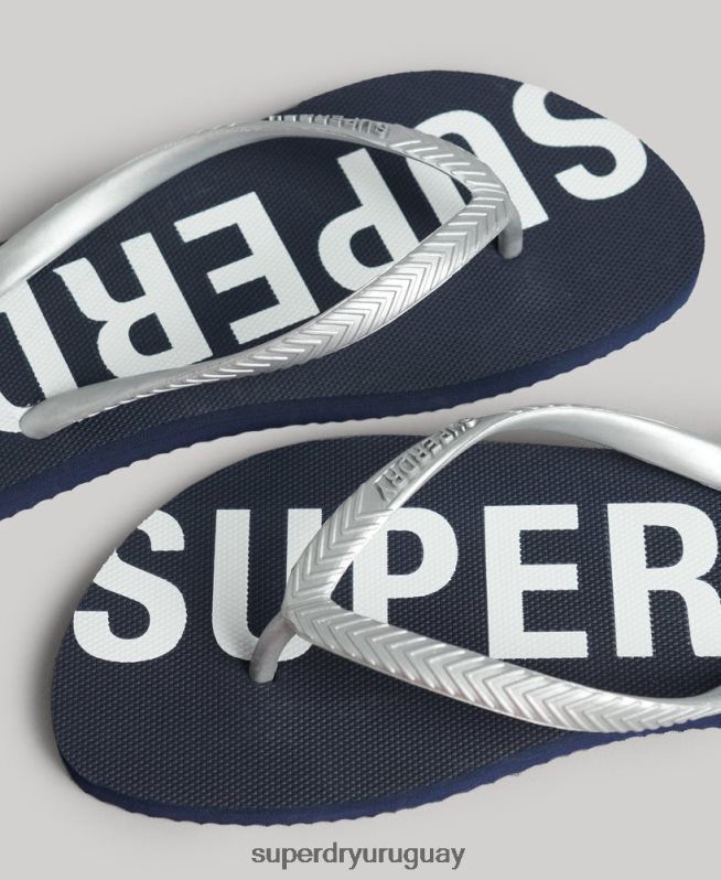 uy Superdry mujer chanclas deportivas code core Armada DT2N8Z4376 zapatos