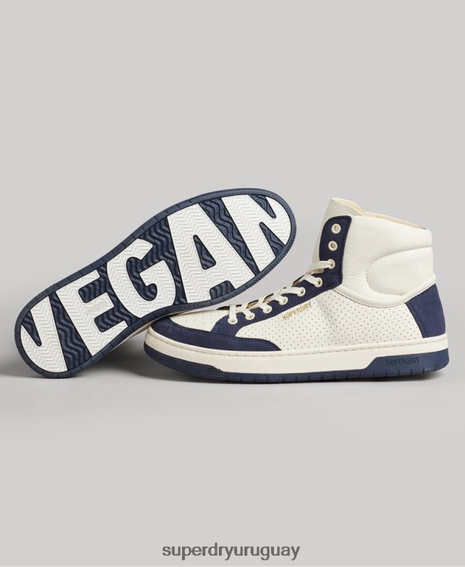 uy Superdry mujer zapatillas altas vintage premium vegan basket Armada DT2N8Z6665 zapatos
