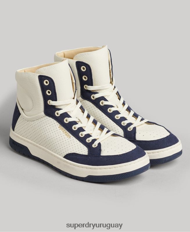 uy Superdry mujer zapatillas altas vintage premium vegan basket Armada DT2N8Z6665 zapatos