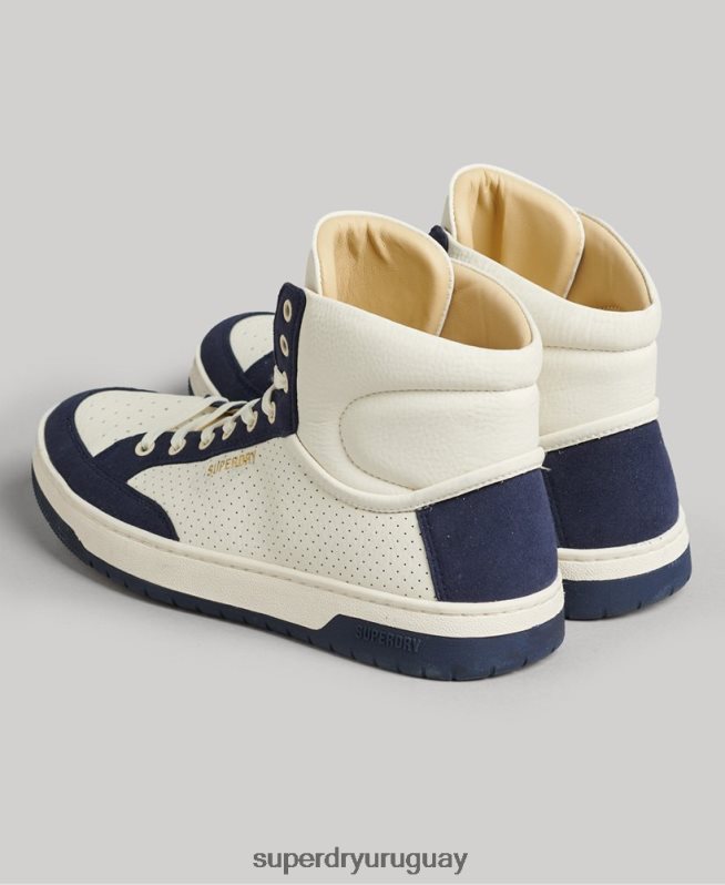 uy Superdry mujer zapatillas altas vintage premium vegan basket Armada DT2N8Z6665 zapatos