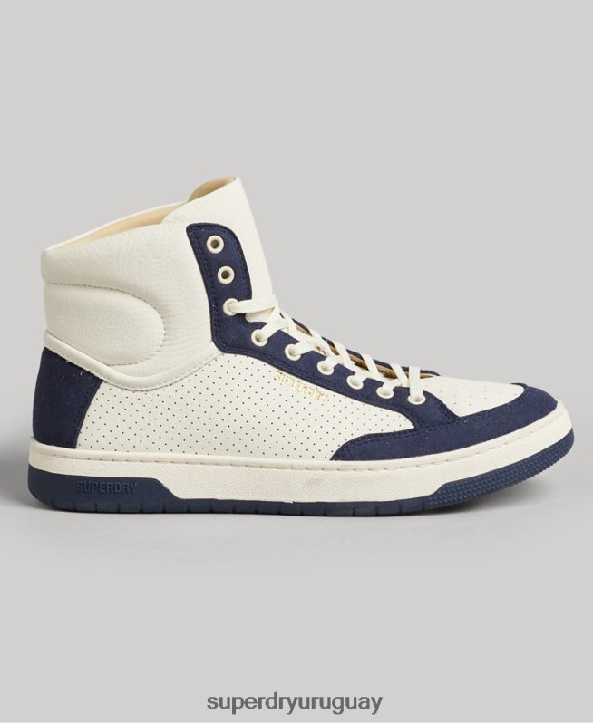 uy Superdry mujer zapatillas altas vintage premium vegan basket Armada DT2N8Z6665 zapatos