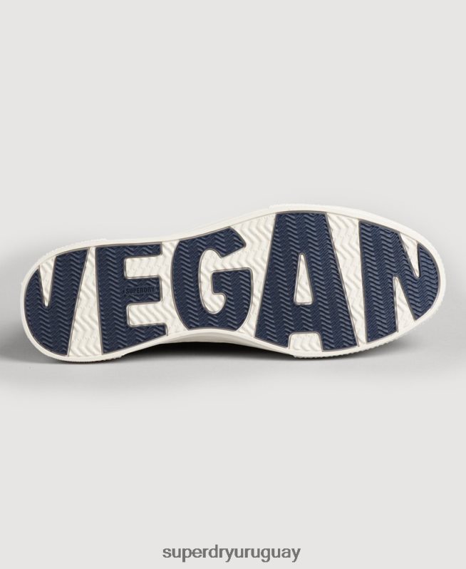 uy Superdry mujer tenis bajos veganos vintage con vulc sintético Armada DT2N8Z4420 zapatos