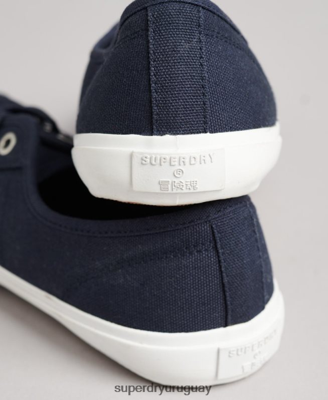 uy Superdry mujer zapatillas bajas pro clásicas Armada DT2N8Z4358 zapatos