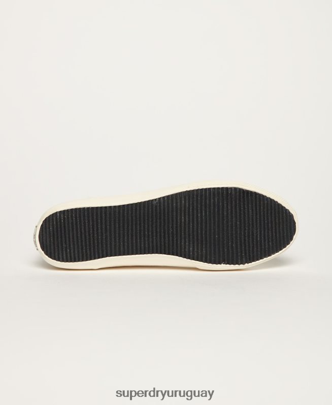 uy Superdry mujer zapatillas veganas bajas pro clásicas blanco DT2N8Z2113 zapatos